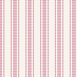 Tilda Tea Towel Basics Apple Stripe Red 130068