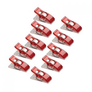 Clover Wonderclips Red Speld vervangers 10 stuks