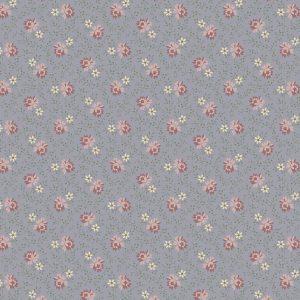 Marcus Fabrics For Rosa Marchives Roses Set R140943 0122 Med. Blue