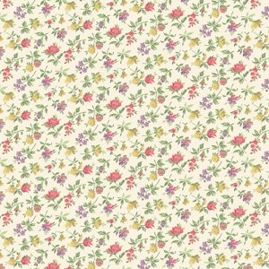 Marcus Fabrics Studio 37 Laura Berringer Collectable Calicos Rose 0873-0167