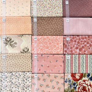 02B Roze serie Quiltstof Patchworkstof