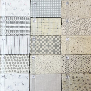 14A Grijs serie Quiltstof Patchworkstof