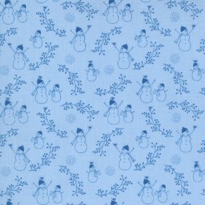 Moda Bunny Hill Designs Crystal Lane Cashmere Blue 2982 12