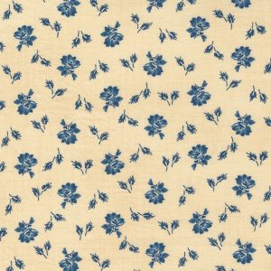 Moda Betsy Chutchian Mary Ann's Gift Biscuit Indigo 31634 13