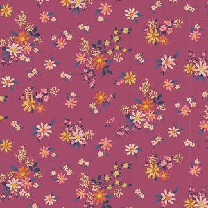 Tilda Chic Escape Daisyfield Basics Plum 110057