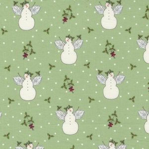 Moda Bunny Hill Designs I Believe in Angels Mistletoe 3000 13