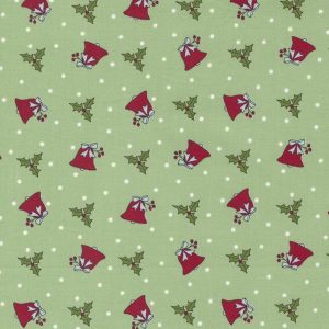 Moda Bunny Hill Designs I Believe in Angels Mistletoe 3002 14