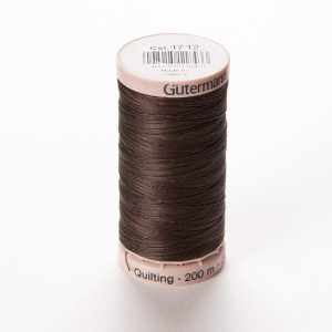 Gutermann 200m Quilting 1712 Dark Brown