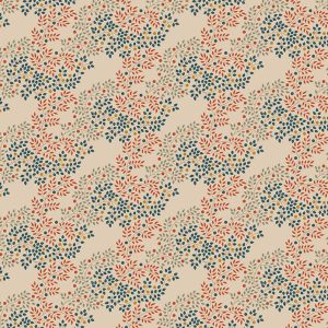 Tilda Hometown Collection 100462 Berrytangle Rust