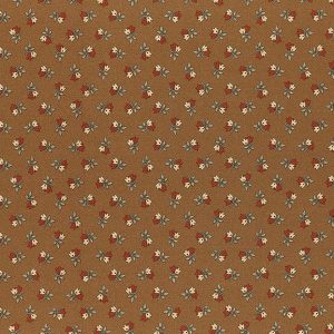 Moda Jo Morton Adamstown Soft Brown Tulips 38131 17