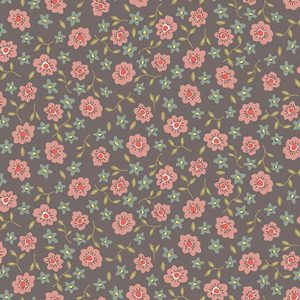 Henry Glass Fabrics Anni Downs Market Garden 2897-58 Raisin