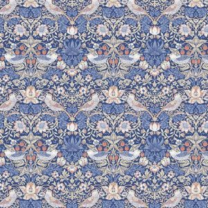 Free Spirit Fabrics The Spirit to Create Morris & Co 'Wandle' Mini Strawberry Thief PWWM002