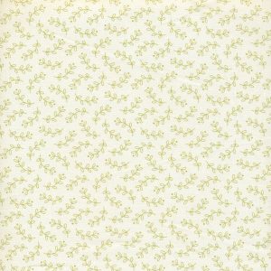 Marcus Fabrics Plumcute Designs Birds of a Feather Leaves R560408D Cream