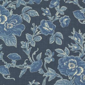 Moda French General Bleu de France Indigo Mancini Florals 13931 17