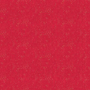 Makower Metallic Linen Texture 2566 R Red