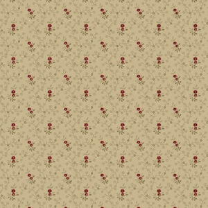 Marcus Fabrics Pam Buda Butternut and Peppercorn R170526 Beige Nutmeg