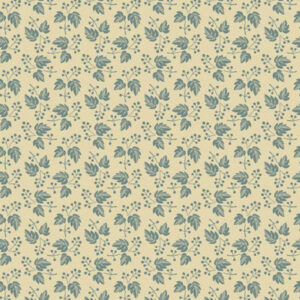 Marcus Fabrics Paula Barnes Villa Flora Falling Leaves R220485 Blue