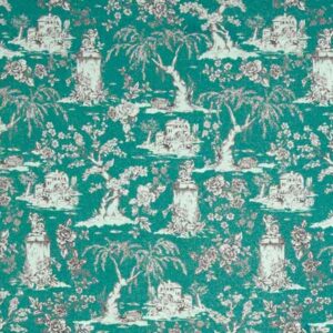 Stof France 0561433 Le Quilt Belle Epoque Teal