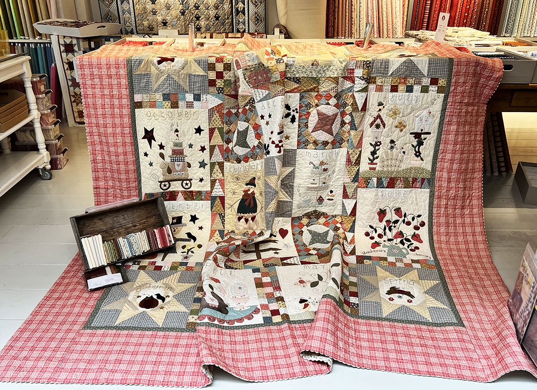 Quilt it & Dotty Seizoen der Lapjes Quiltpatroon