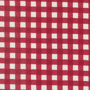 Moda Deb Strain Holidays At Home Berry Red Gingham Checks 56078 15