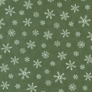 Moda Deb Strain Holidays At Home Eucalyptus Snowflakes 56077 19