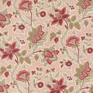 Moda French General Chateau De Chantilly Pearl 13944 16 La Fayette Florals Jacobean