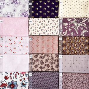 08C Oud Roze Paars serie Quiltstof Patchworkstof