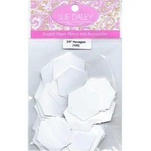 Sue Daley English Paper Pieces 3/4 inch Hexagon