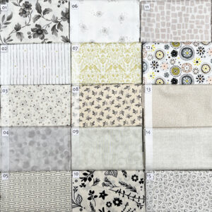 14C Grijs serie Quiltstof Patchworkstof