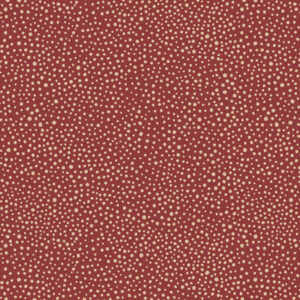 Free Spirit Morris and Co Kelmscott Seaweed Dot Red PWWM008