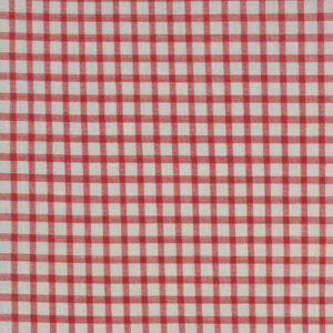 Moda Minick & Simpson Roselyn Gingham Taupe Red 14918 17