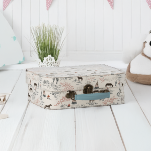 Maileg Suitcase with Fabric Horses