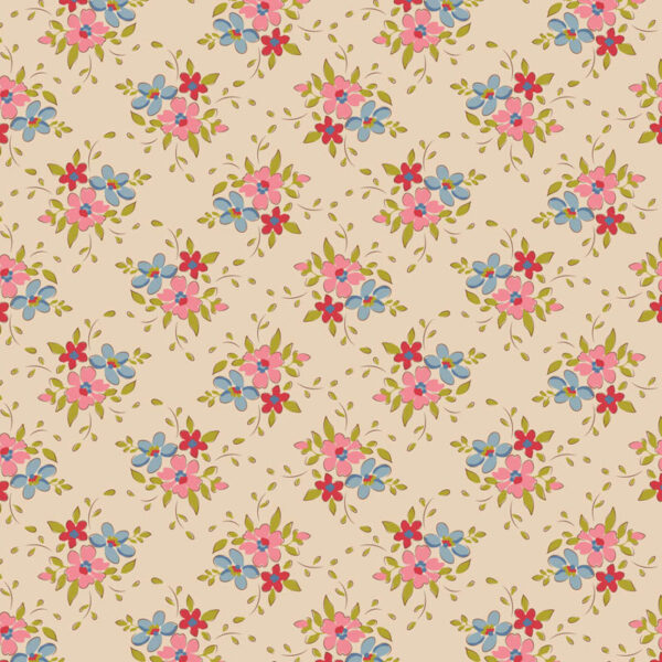 Tilda Fabrics Creating Memories Spring and Easter Pastels 130124 Frida Pearl