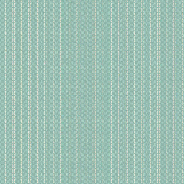 Tilda Fabrics Creating Memories Summer and Ocean Blues 160060 Seamstripe Teal