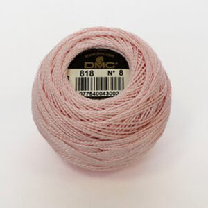 DMC Perlé 11608 -818 Powder Pink Big Stitch Quiltgaren