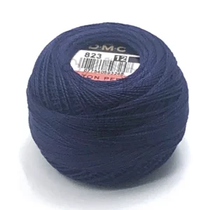 DMC Perlé 11608 -823 Blueberry Blue Big Stitch Quiltgaren