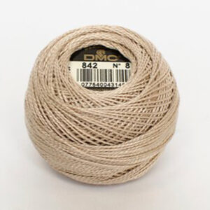 DMC Perlé 11608 -842 Beige Rope Big Stitch Quiltgaren