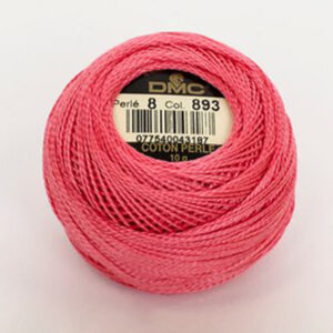 DMC Perlé 11608 -893 Light Petunia Pink Big Stitch Quiltgaren