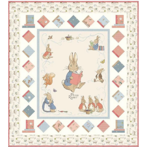 Peter Rabbit Panel Quilt Kit KT-14700 pakket