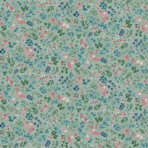 Makower Kasumi Cherry Blossom 044 T Teal