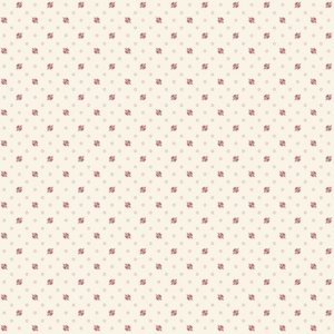Marcus Fabrics Kellie Beckwith for Tulip Cottage Quilts Cottage Florals Red Mini Dots R261218D stof om te Quilten