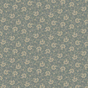 Marcus Fabrics Paula Barnes Bluebird Manor R221049D Blue Stof om te Quilten