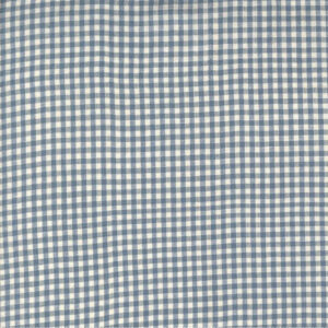 Moda French General Woven Ginghams Woad Pearl 12223 21 Stof om te Quilten