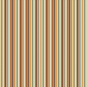 Makower Andover Hello Autumn 102 1 Cinnamon Stripe Multi Stof om te Quilten