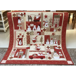 Bunny Hill Designs Merry Merry Snowmen Winterpatroon