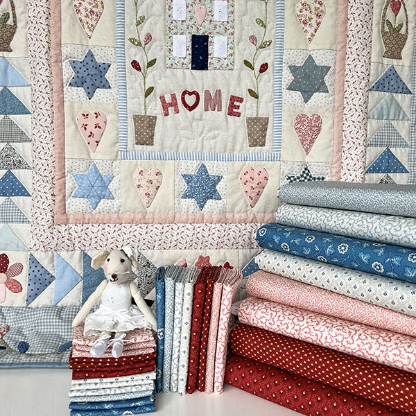 Moda Betsy Chutchian Sallys Stitches Fat Eight Pakket