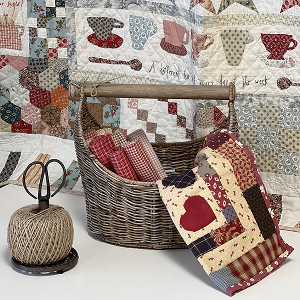 Scandinavische Quiltmand met Handvat