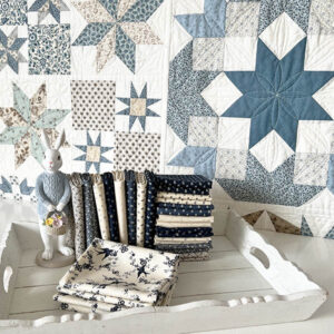 Moda Kansas Troubles Quilters Bluebirds Nest Fat Eight Pakket