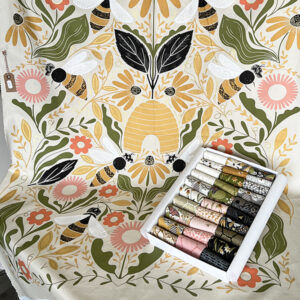 Collectiedoos Moda Gingiber Bee Garden met Panel