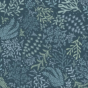 Makower Driftwood Seagrass Blue 178 B Stof om te Quilten